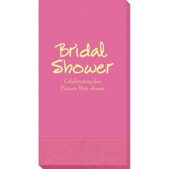 Studio Bridal Shower Guest Towels